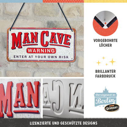 Man Cave Warning