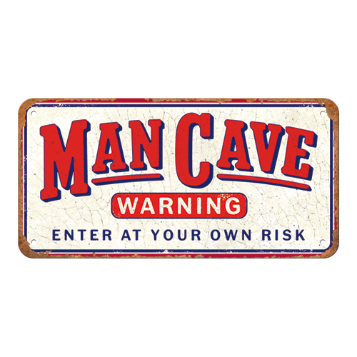 Man Cave Warning