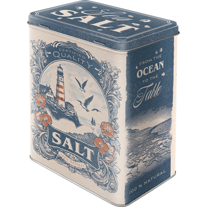 Storage Tin L "Sea Salt"