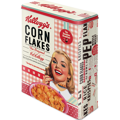 Kellogg's - Girl Corn Flakes Collage