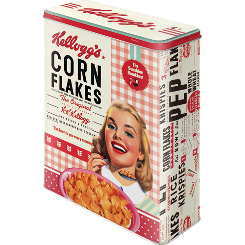 Kellogg's - Girl Corn Flakes Collage