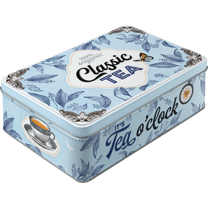 Storage Tin Flat "Classic Tea"