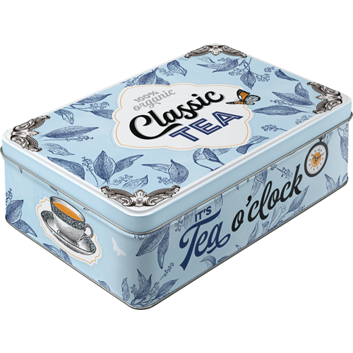 Storage Tin Flat "Classic Tea"