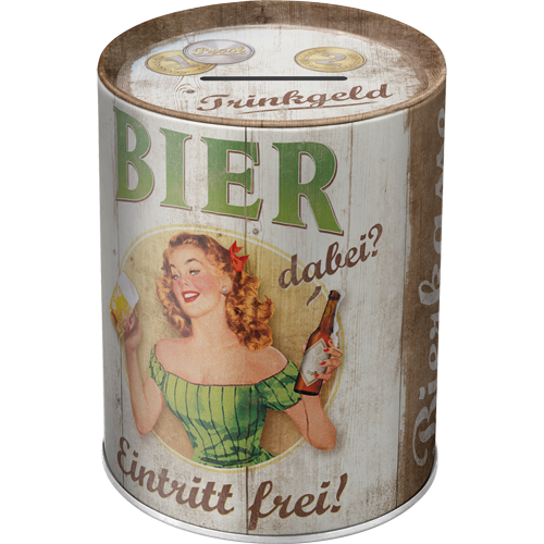 Trinkgeld-Bierkasse