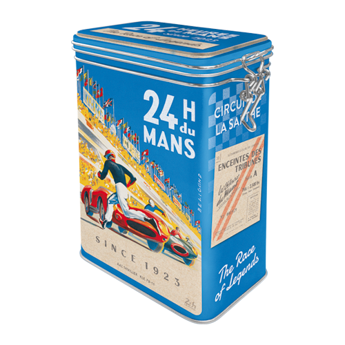 24h Le Mans - Racing Poster Blue