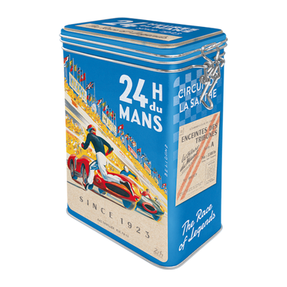 24h Le Mans - Racing Poster Blue