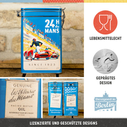 24h Le Mans - Racing Poster Blue