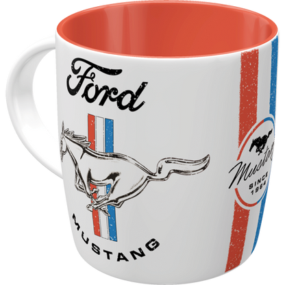 Ford Mustang - Horse & Stripes Logo