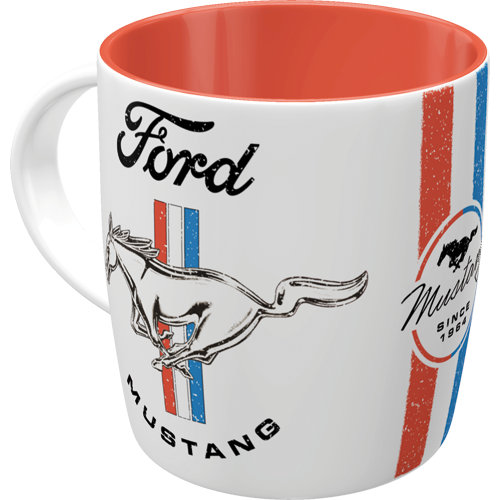 Ford Mustang - Horse & Stripes Logo