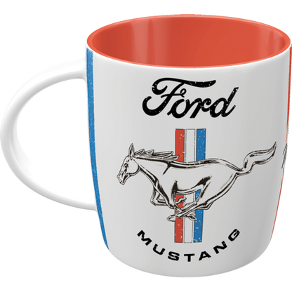 Ford Mustang - Horse & Stripes Logo