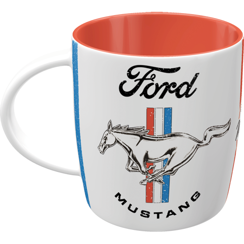 Ford Mustang - Horse & Stripes Logo