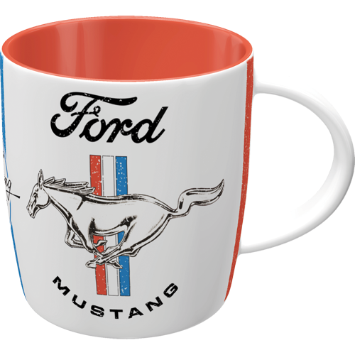 Ford Mustang - Horse & Stripes Logo