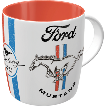 Ford Mustang - Horse & Stripes Logo