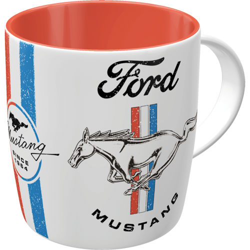 Ford Mustang - Horse & Stripes Logo