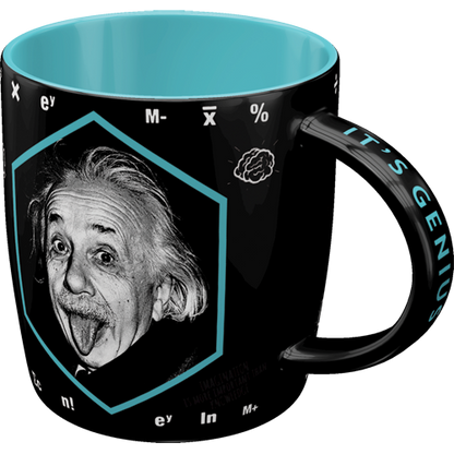 Einstein - Energy = Me + Coffee