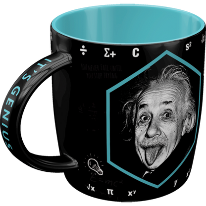 Einstein - Energy = Me + Coffee