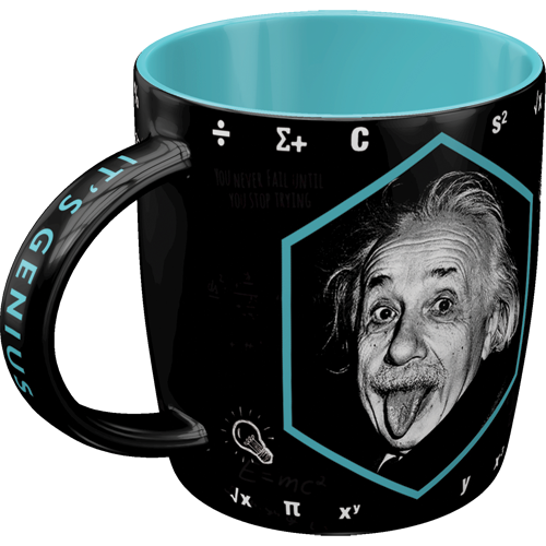 Einstein - Energy = Me + Coffee