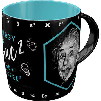 Einstein - Energy = Me + Coffee