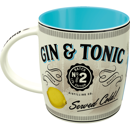 Gin & Tonic Served Cold