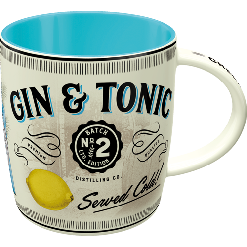 Gin & Tonic Served Cold