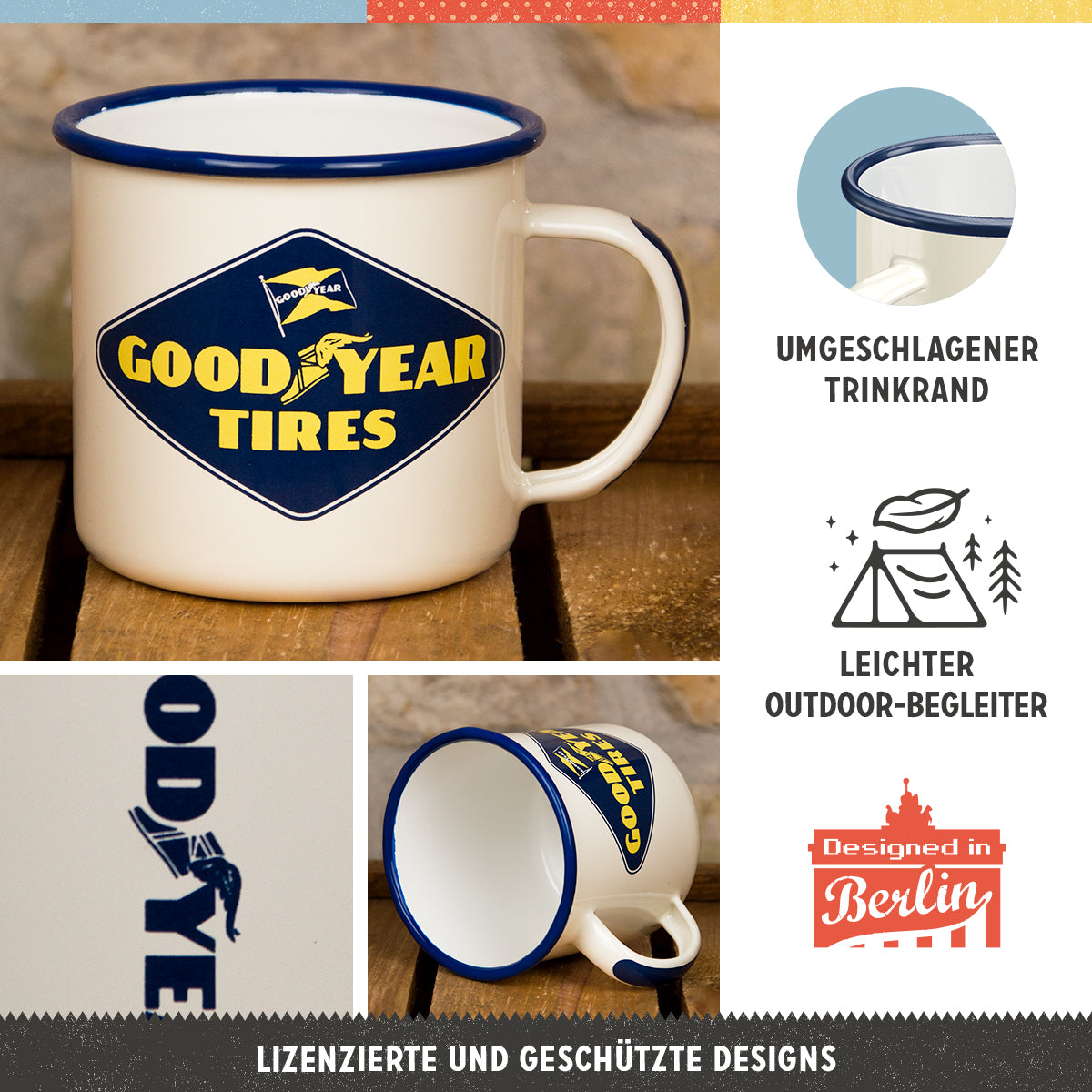Goodyear - Logo White