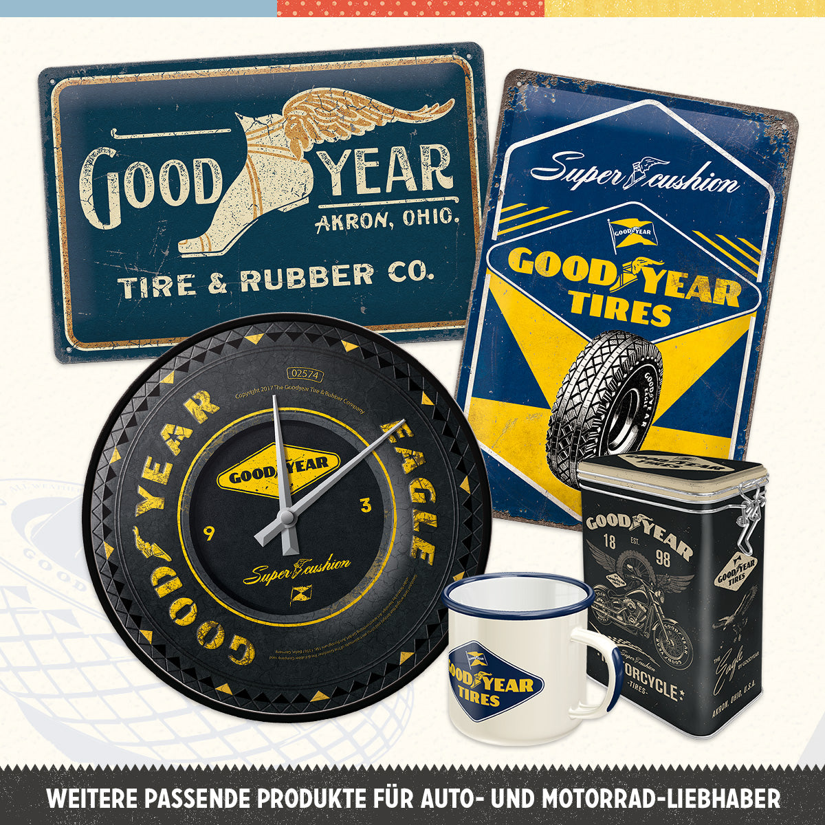 Goodyear - Logo White
