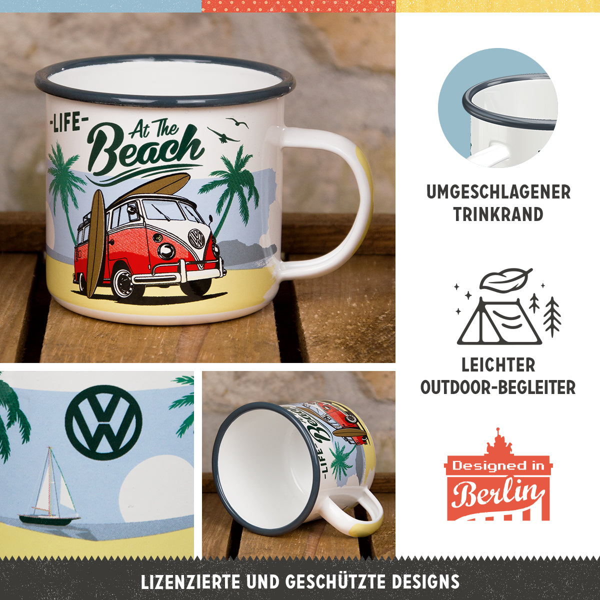 VW Bulli - Beach