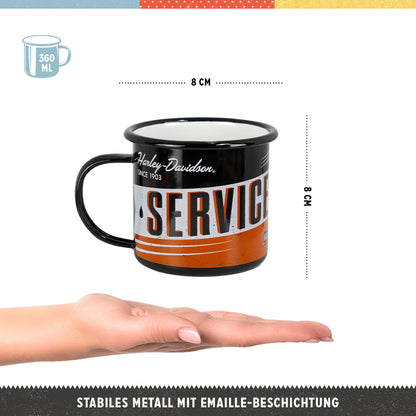 Harley-Davidson - Service & Repair, reverse side and product details.