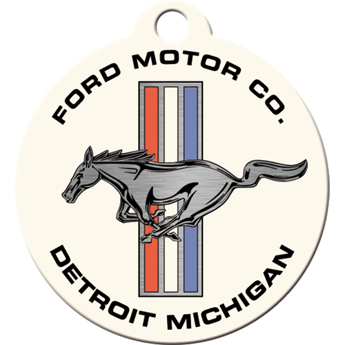 Ford Mustang - Horse & Stripes Logo