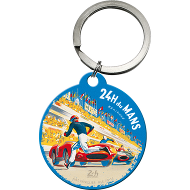 24h Le Mans - Racing Poster Blue