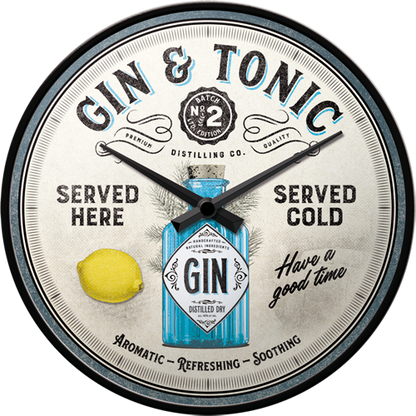 Gin & Tonic Served Here