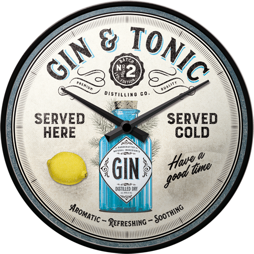 Gin & Tonic Served Here