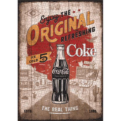 Puzzle "Coca-Cola - Original Coke Highway 66 1"