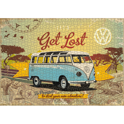 Puzzle "VW Bulli - Let's Get Lost 1"