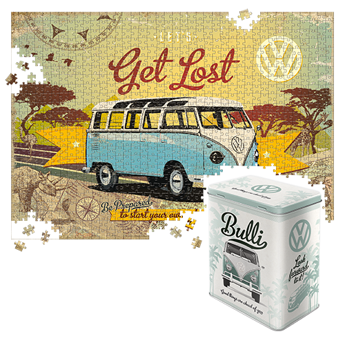 Puzzle "VW Bulli - Let's Get Lost 2"