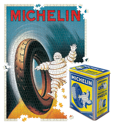 Puzzle "Michelin - Waving Bibendum Painted Ad 1"