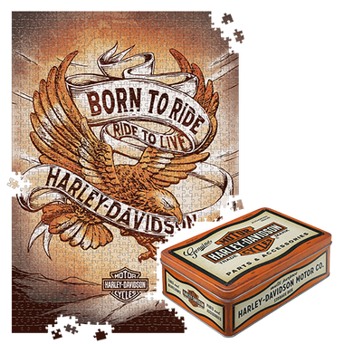 Puzzle "Harley-Davidson - Born to Ride Eagle 2"
