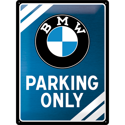 BMW Parking Only Blue - Special Edition