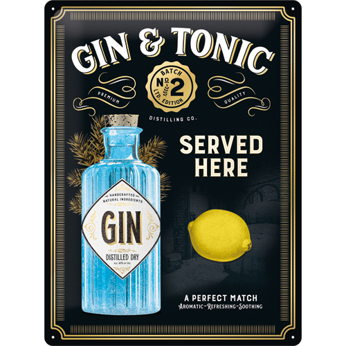 Gin & Tonic Served Here - Special Edition