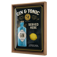 Gin & Tonic Served Here - Special Edition N-Frame L Edition