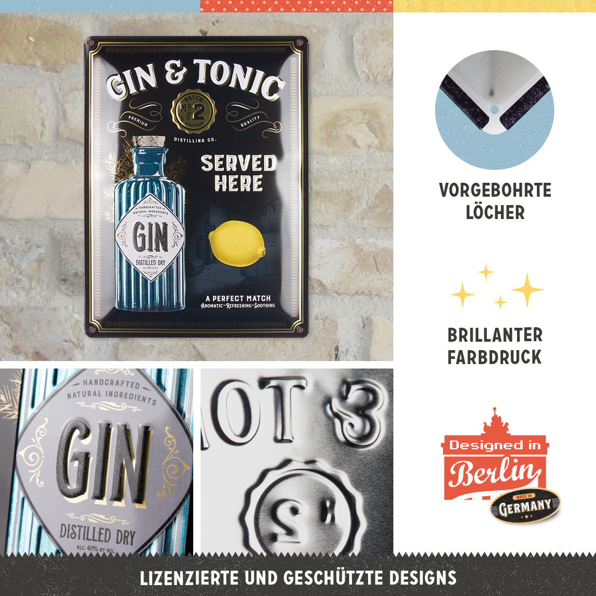 Gin & Tonic Served Here - Special Edition