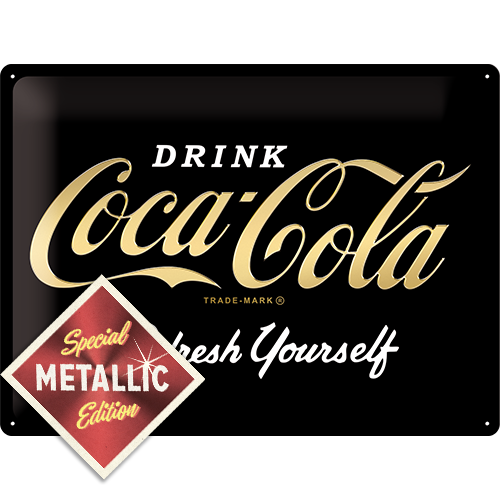 Coca-Cola - Logo Black Refresh Yourself - Special Edition