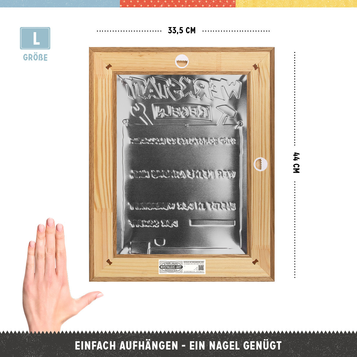 MOTOmania - Werkstatt-Regeln N-Frame L Edition