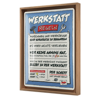 MOTOmania - Werkstatt-Regeln N-Frame L Edition