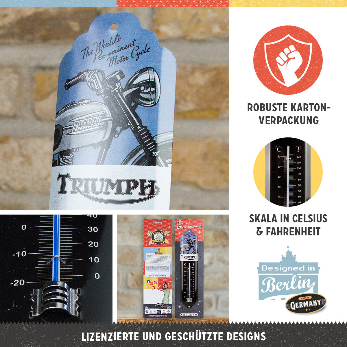 Triumph - Motorcycle blue