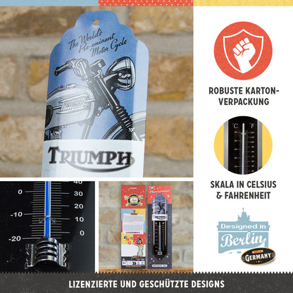 Triumph - Motorcycle blue
