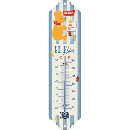 HARIBO - Die Echten GOLD-Bären, isolated Thermometer product view with transparent background.
