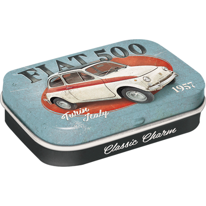 Mint Box "Fiat 500 - Turin Italy"