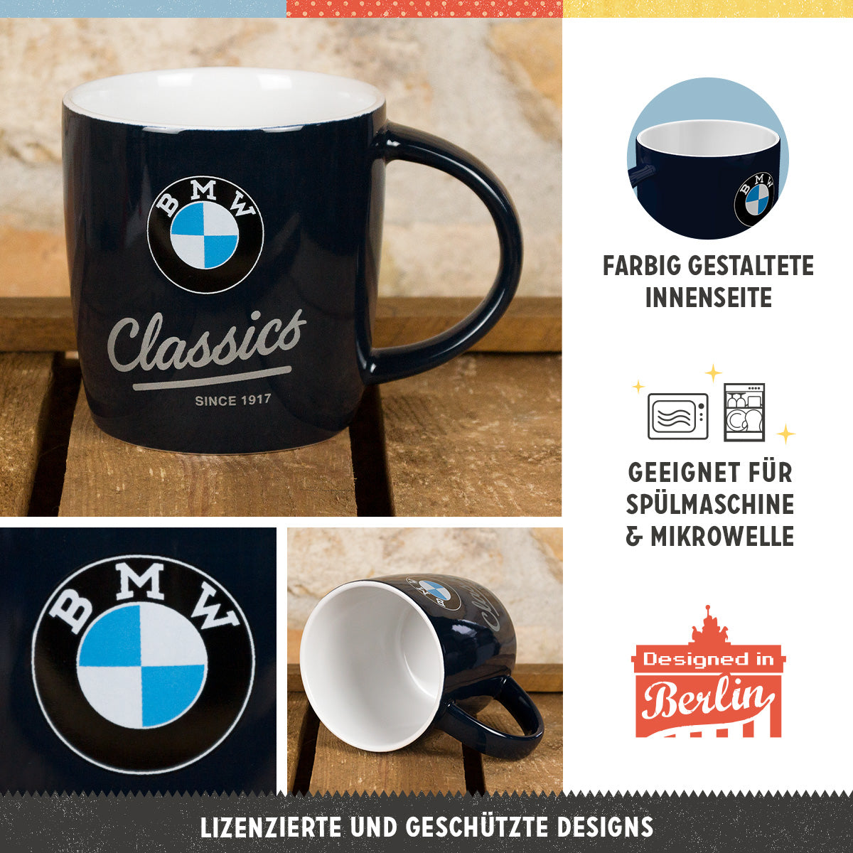 BMW Tassen Geschenkbox – Garage, Drivers & Classics