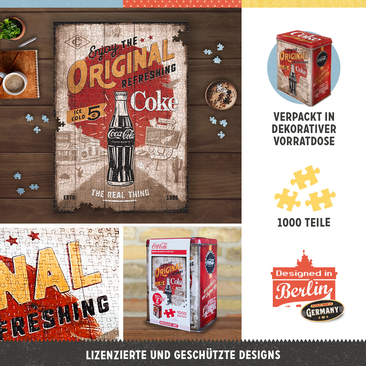 Puzzle "Coca-Cola - Original Coke Highway 66 2"